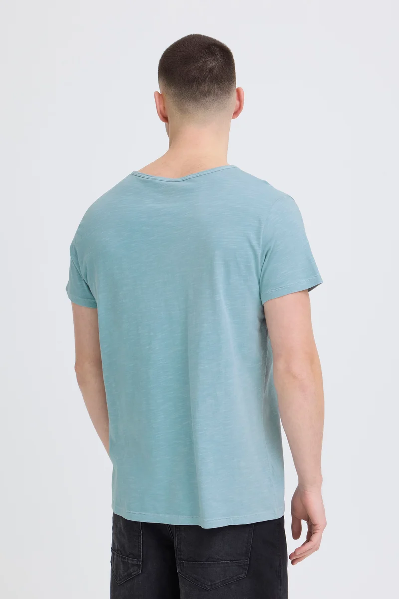 BHAston split neck tee