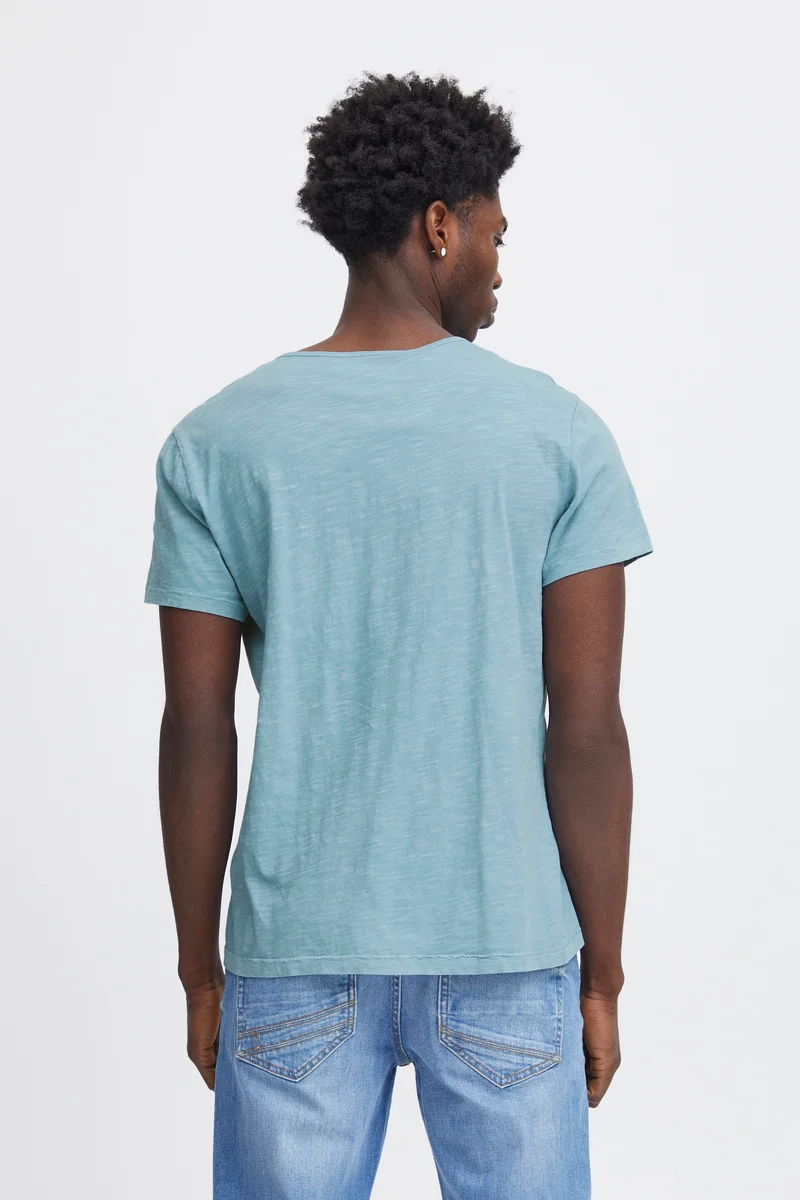 BHAston split neck tee