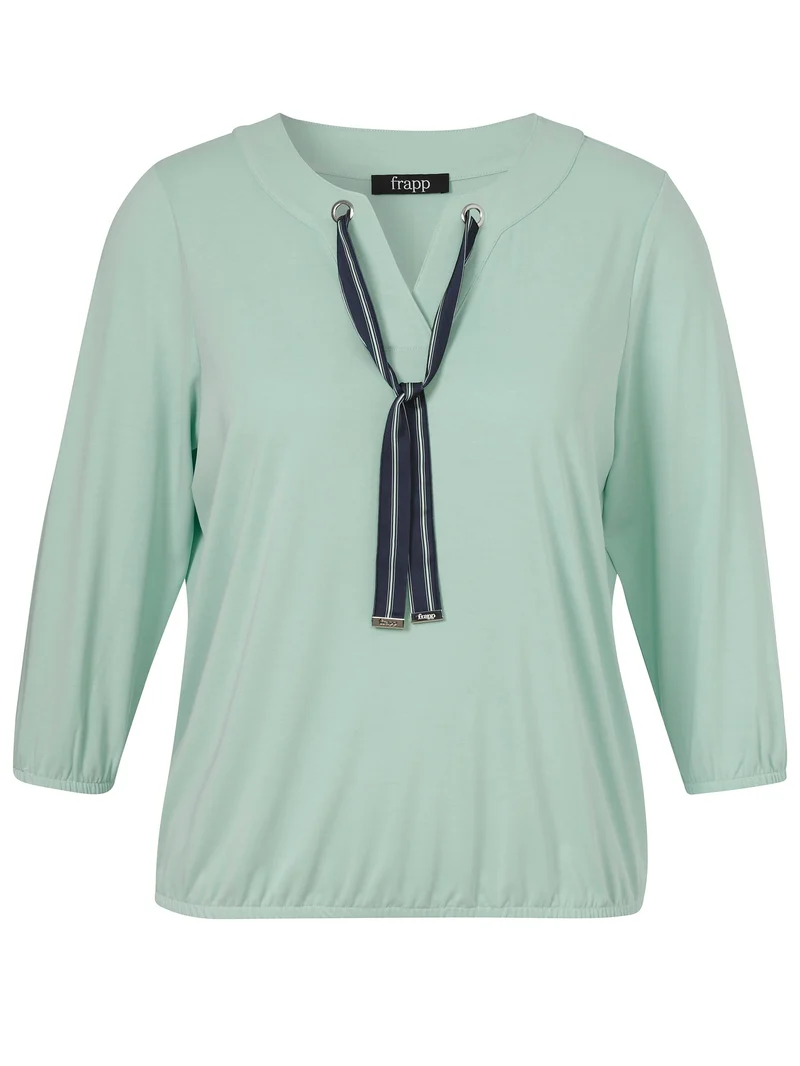 T-Shirt V-Ausschnitt 3/4 Arm