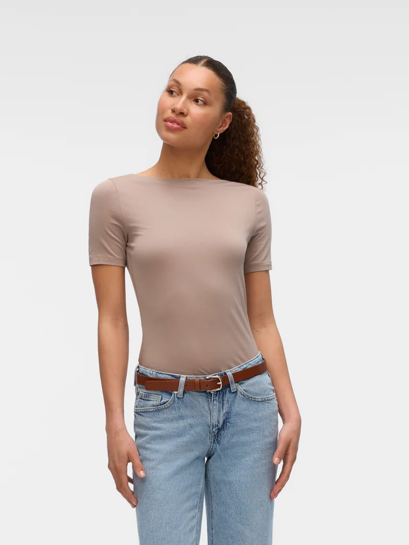 Vmpanda Modal S/s Top Noos