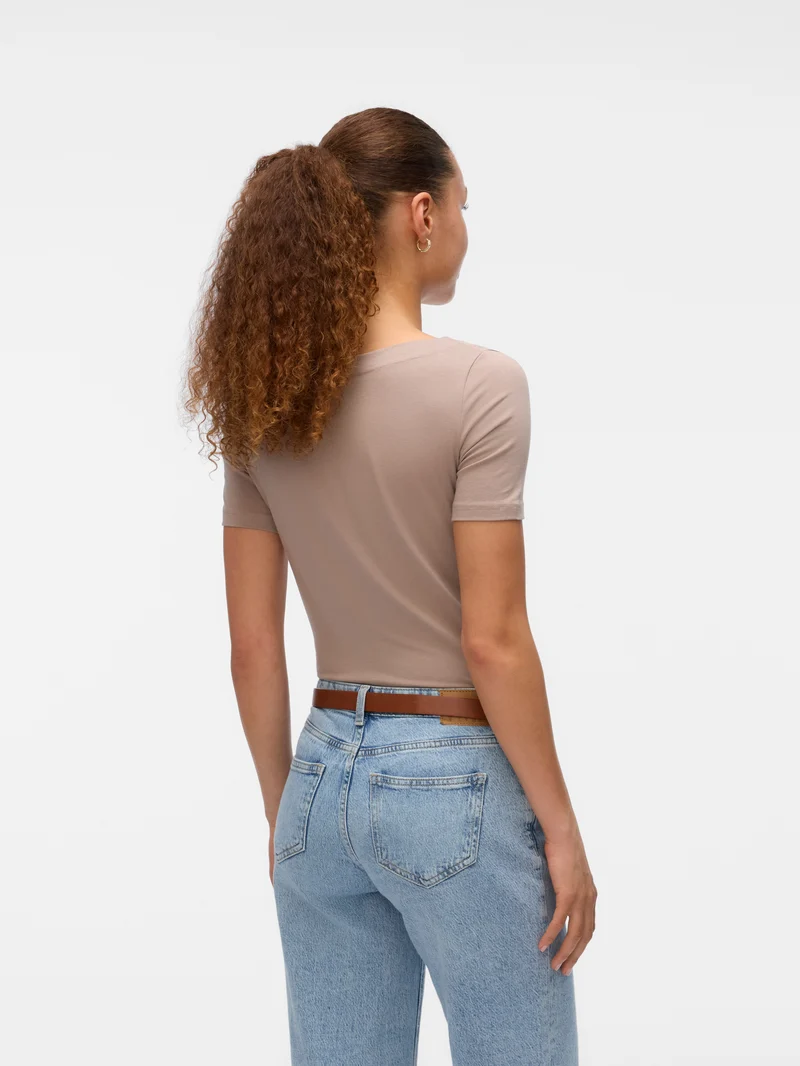 Vmpanda Modal S/s Top Noos
