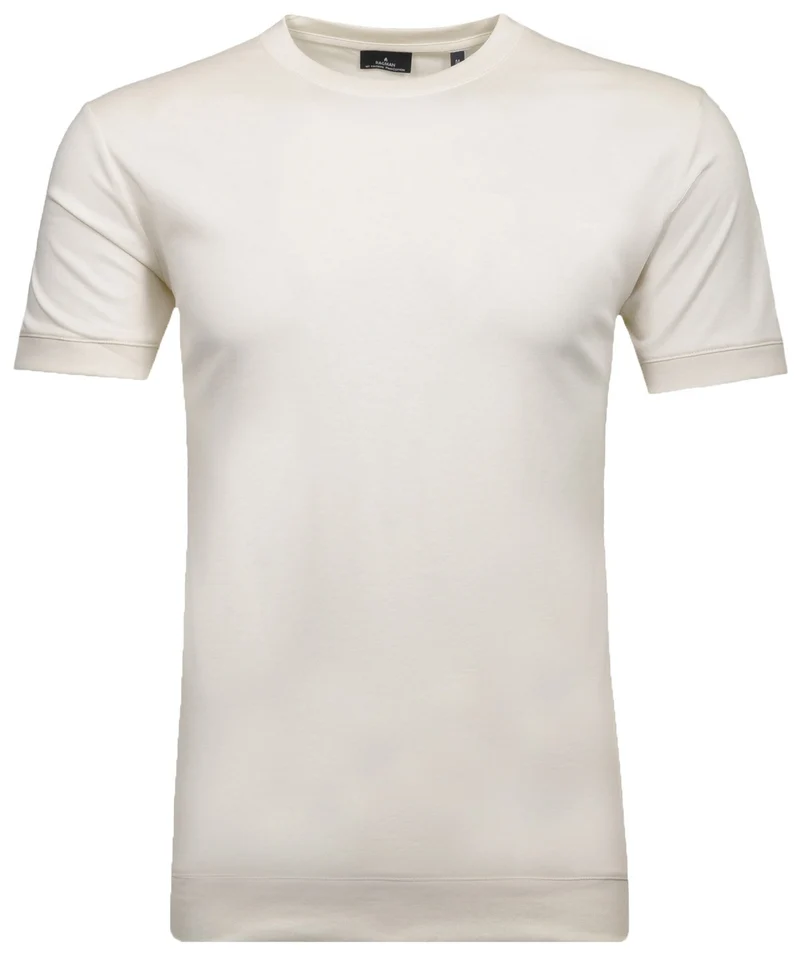 T-Shirt round neck waist rib