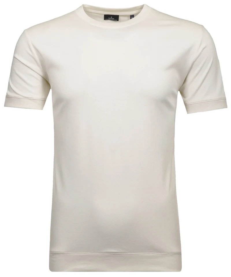 T-Shirt round neck waist rib