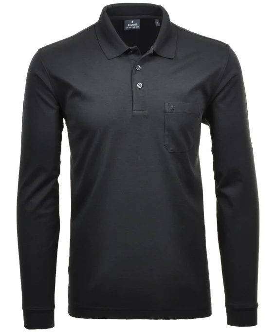 Polo soft knit LS
