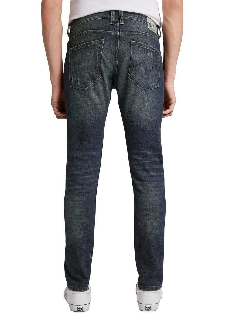 straight AEDAN cross denim