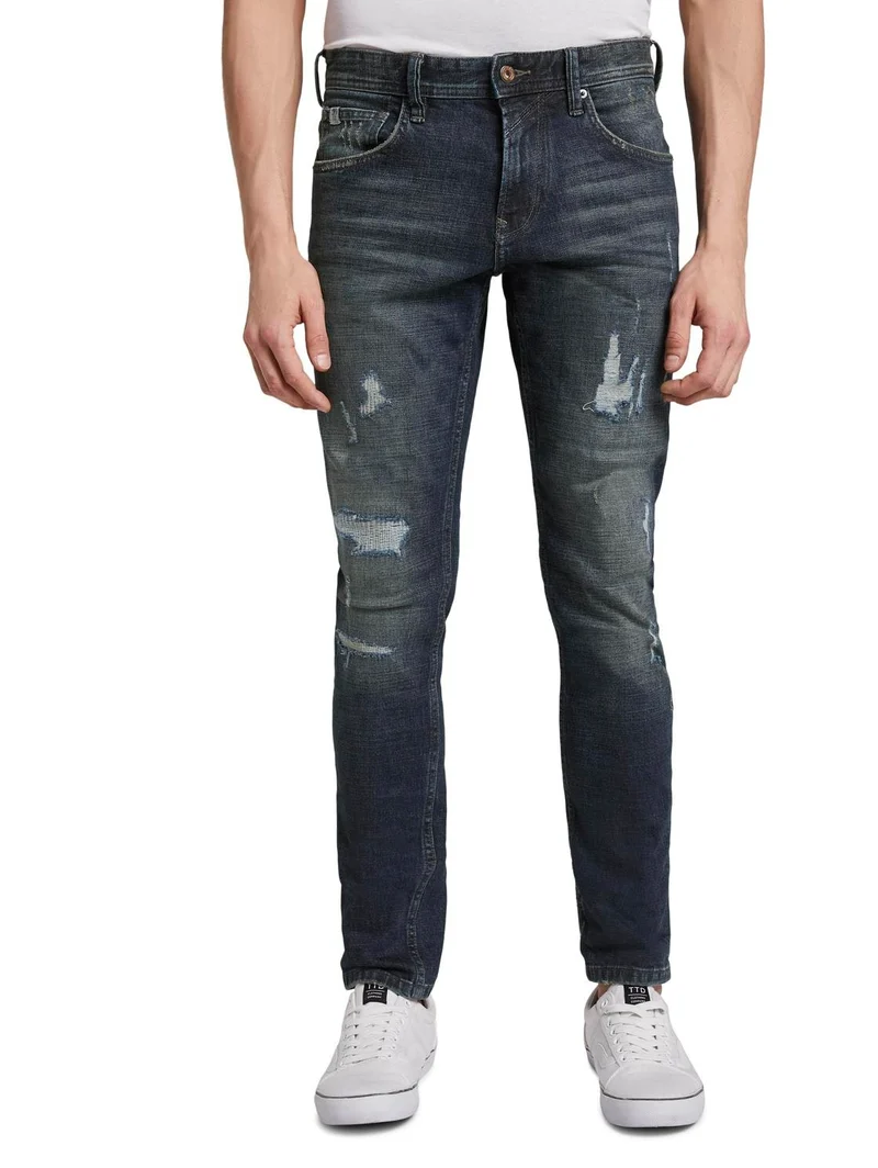 straight AEDAN cross denim
