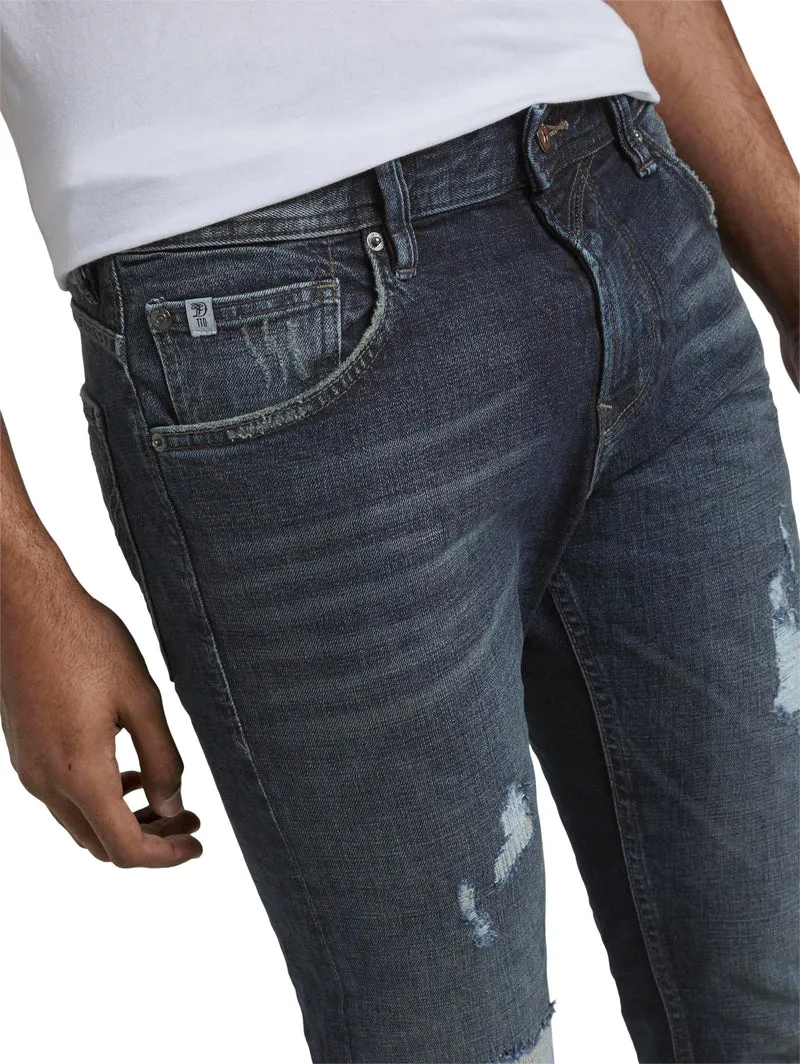 straight AEDAN cross denim