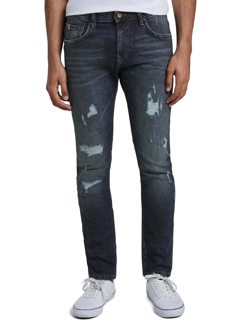 straight AEDAN cross denim