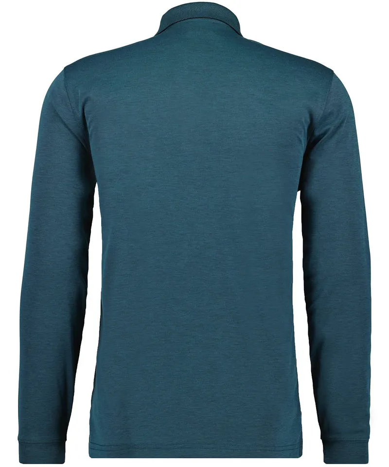Polo soft knit LS