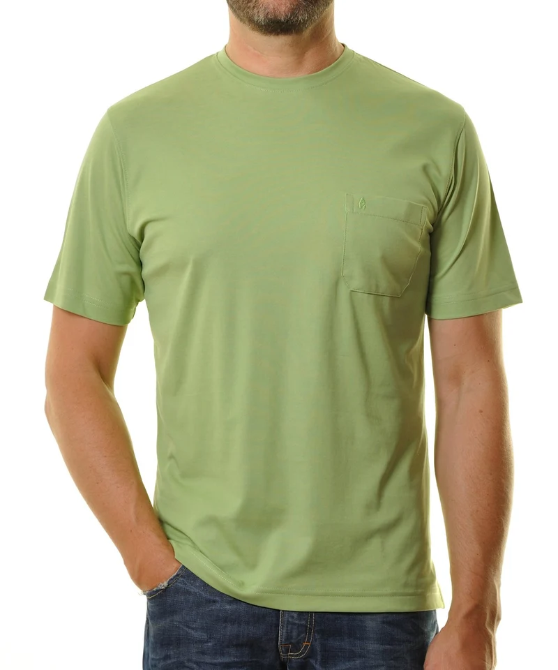 round neck T-shirt soft knit
