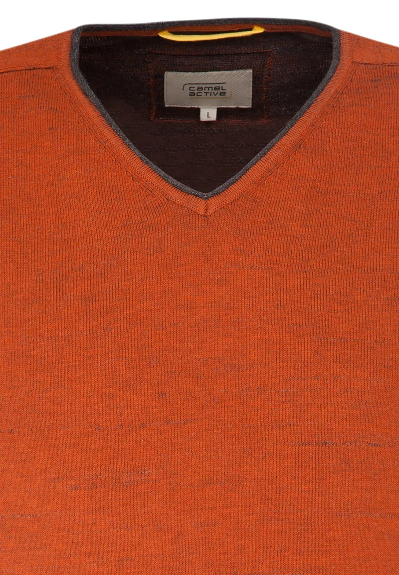 Pullover VNECK PLATED BASIC