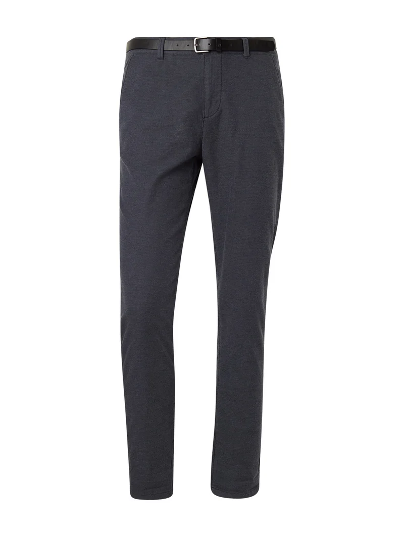 slim chino zig zag