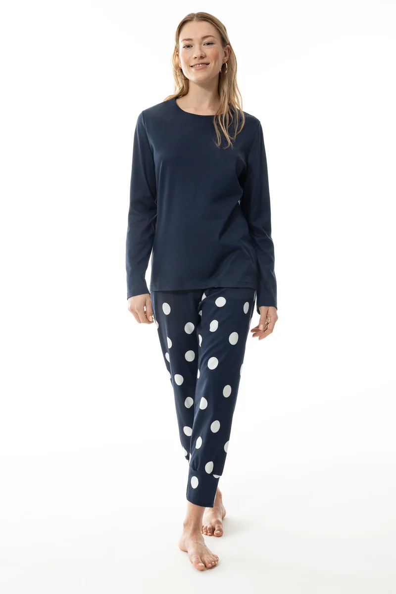 pyjama 7/8 length, long sleeve