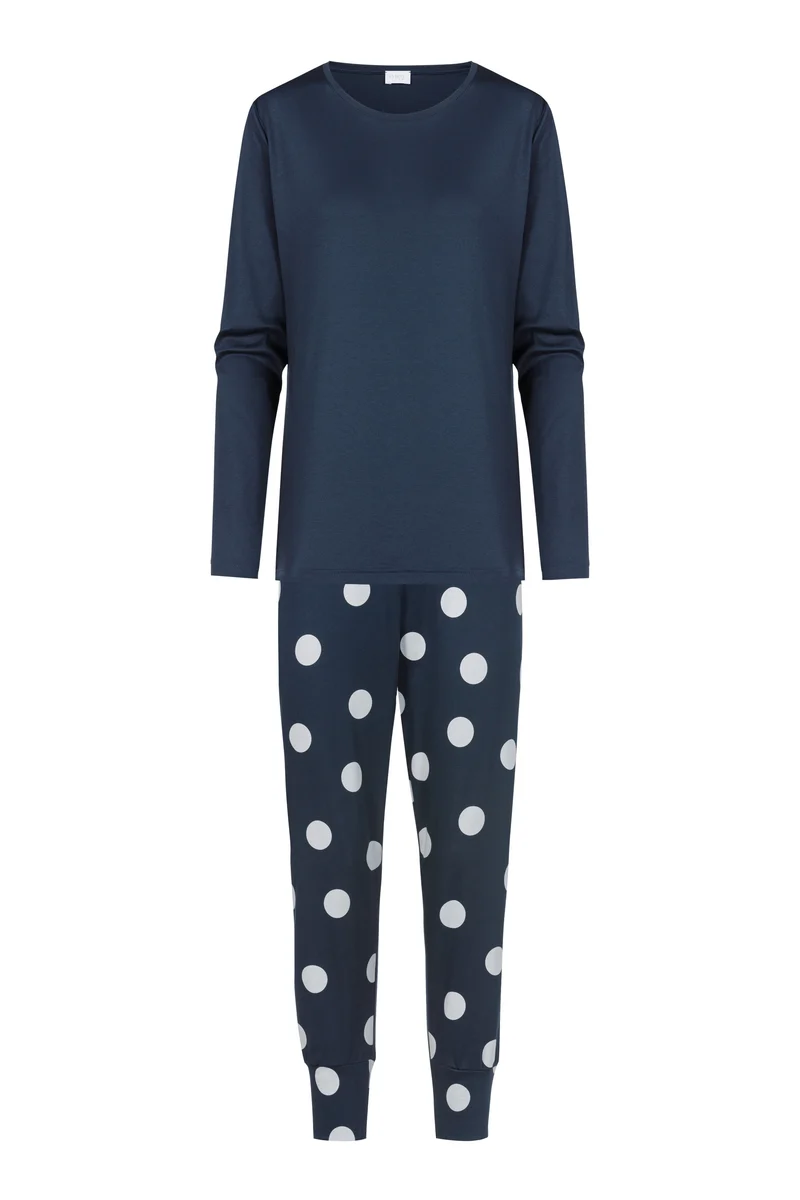 pyjama 7/8 length, long sleeve