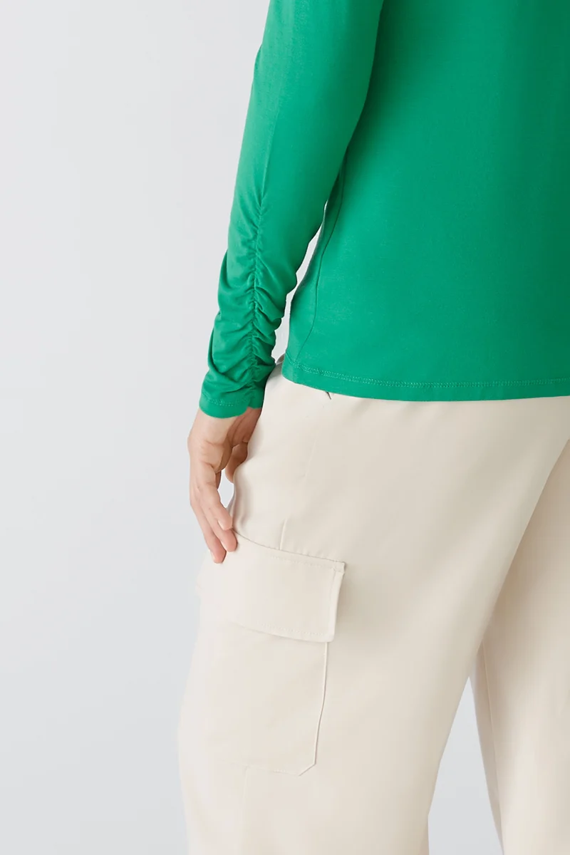 Stehkragenshirt elastische Cotton-Modalqualität