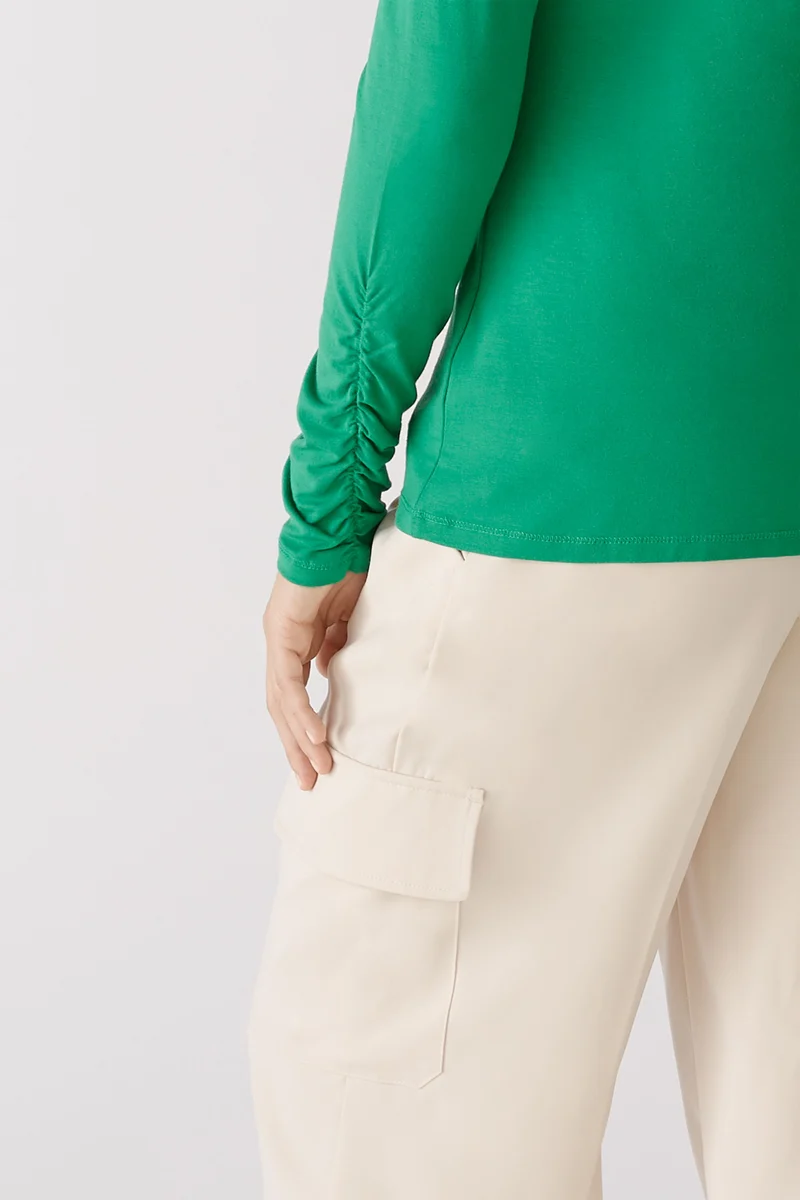 Stehkragenshirt elastische Cotton-Modalqualität