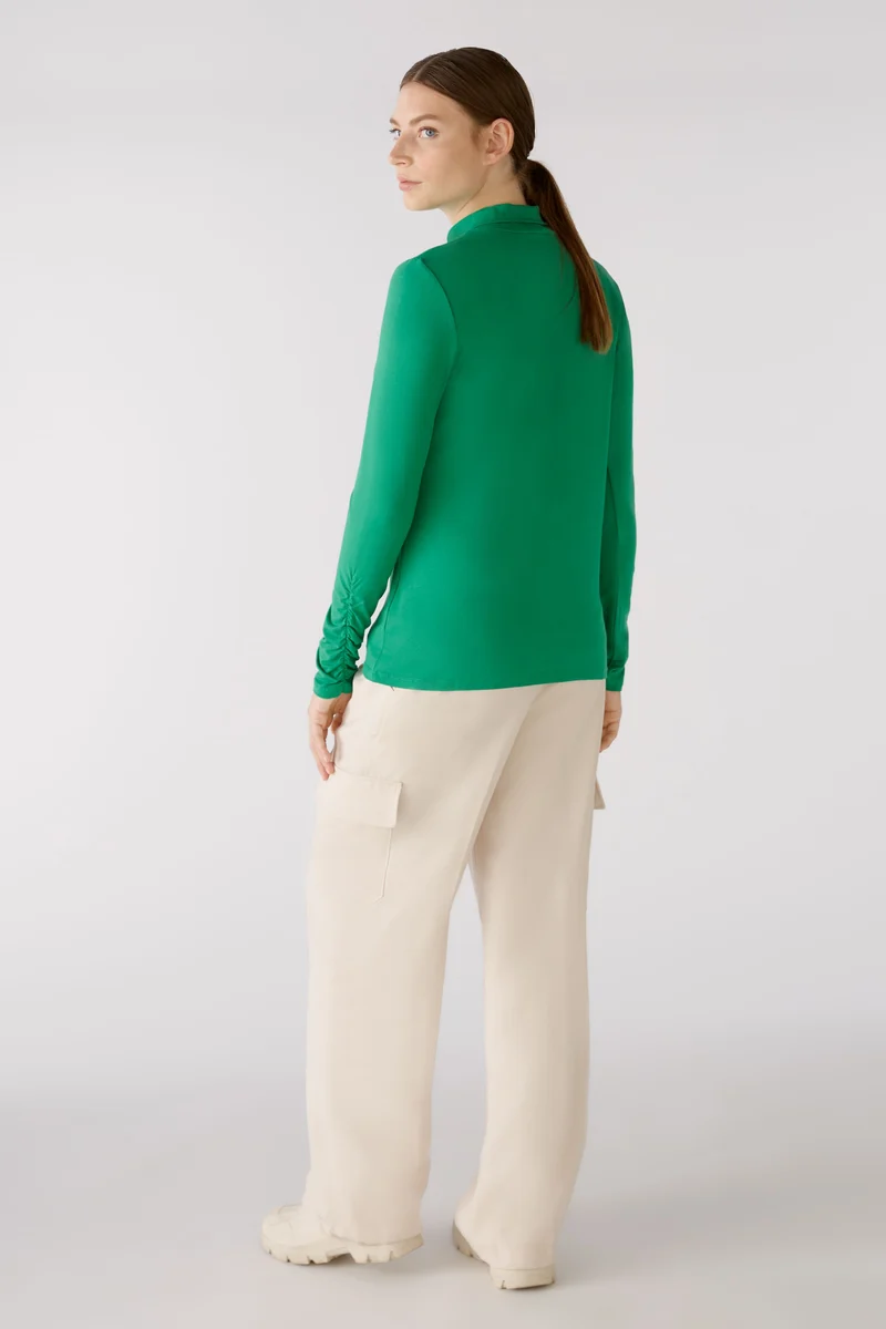 Stehkragenshirt elastische Cotton-Modalqualität