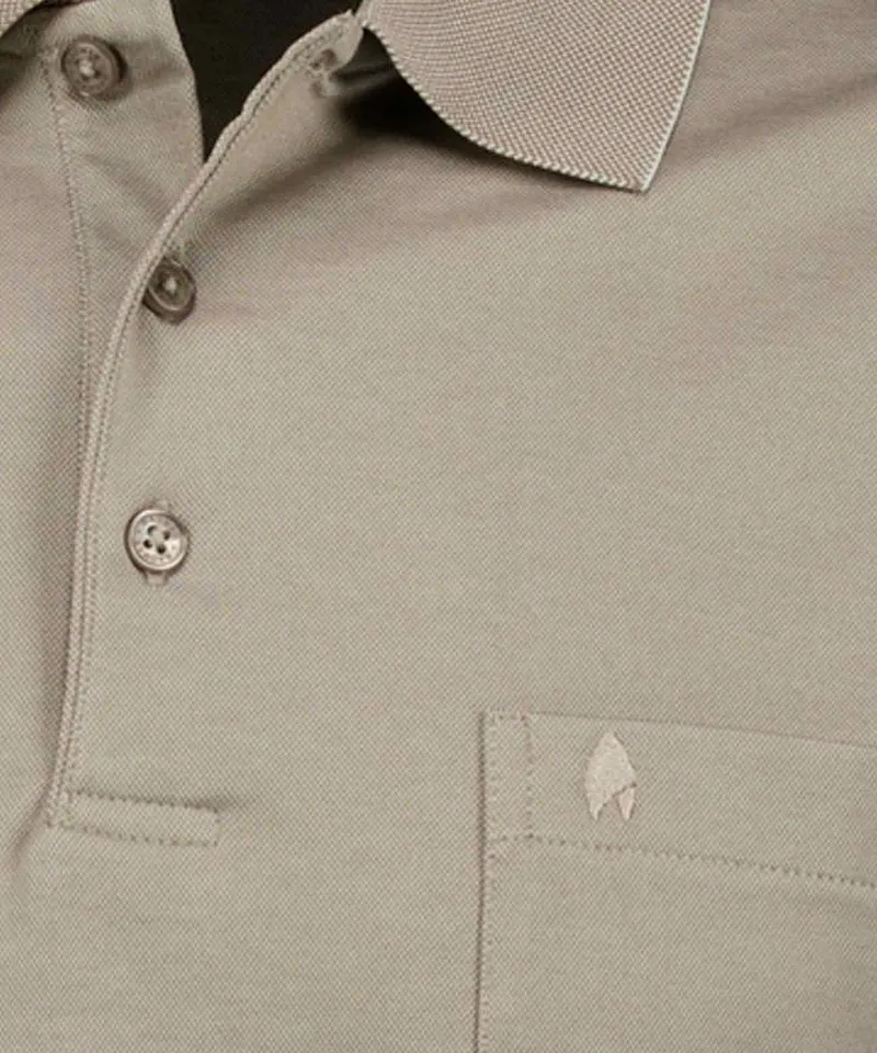 Polo button short sleeve