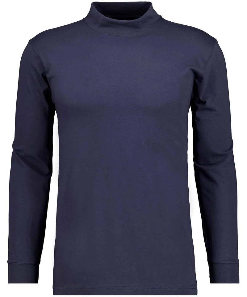 Mock neck T long sleeve
