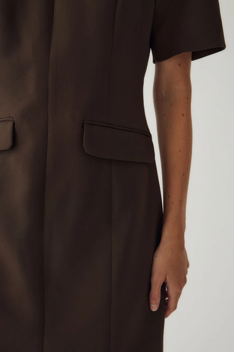 Noella - N-Myriam Dress 16750003 - 674 - Chocolate