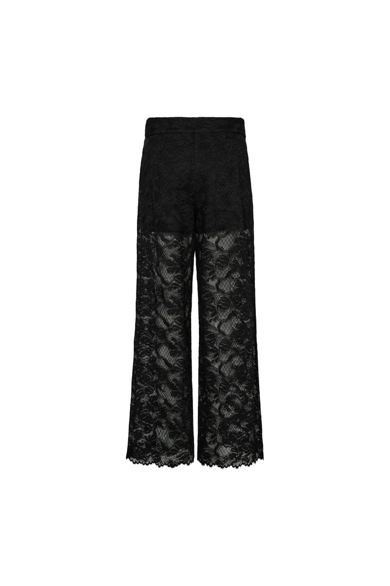 Co´Couture - Lannycc Lace Pant 41155 - 96 - Black