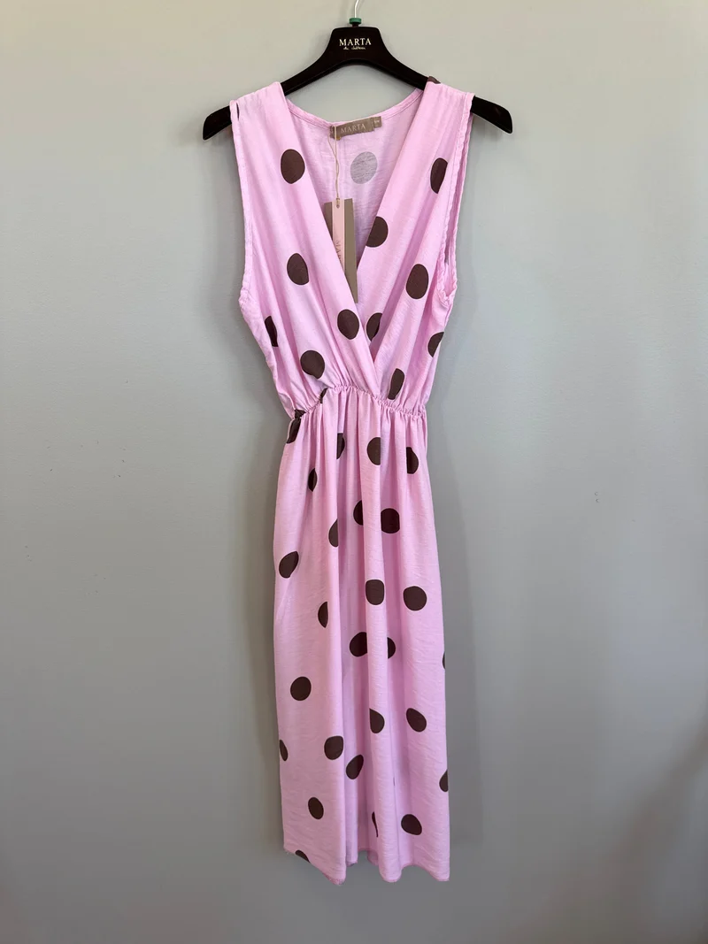 Marta Du Chateau - Mdclinetta Dress 23126 - Pink