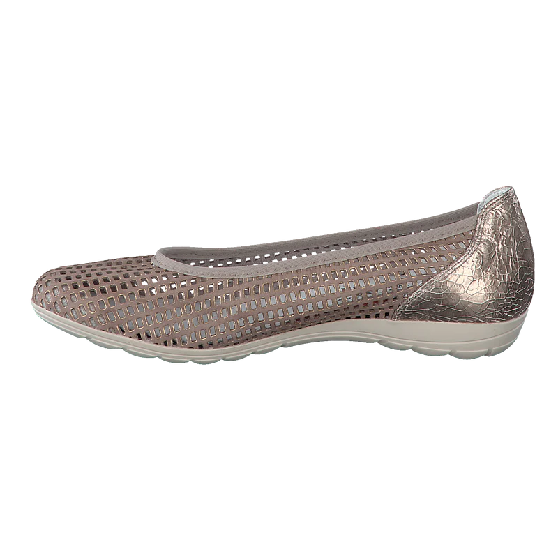 Ballerines EVELYNE marron