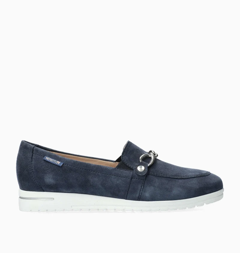 Mocassins JULIANA bleus