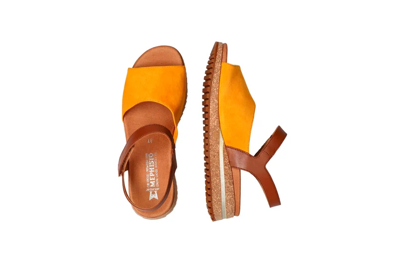 Sandales JOY orange
