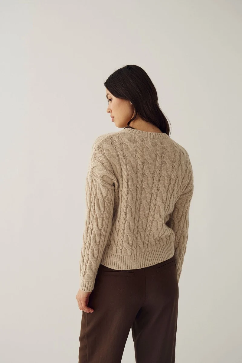 Noella - N-Morgana Knit 16820001 - 1526 - Beige Melange