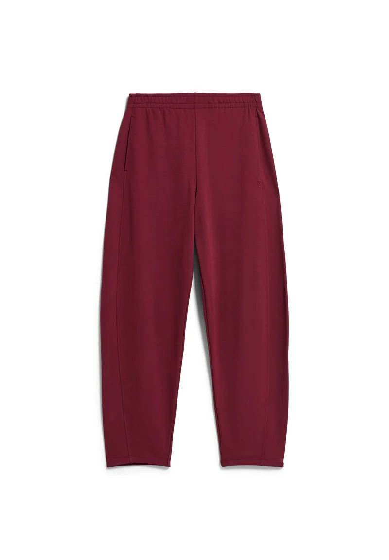 ARMEDANGELS Basic Jersey Barrel Pant velvet red