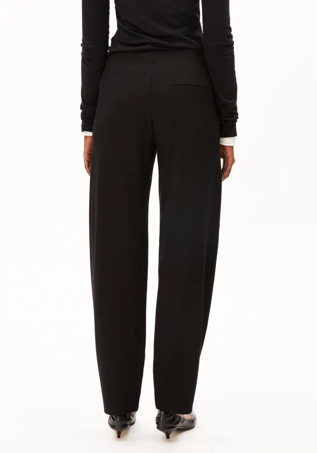ARMEDANGELS Basic Jersey Barrel Pant black