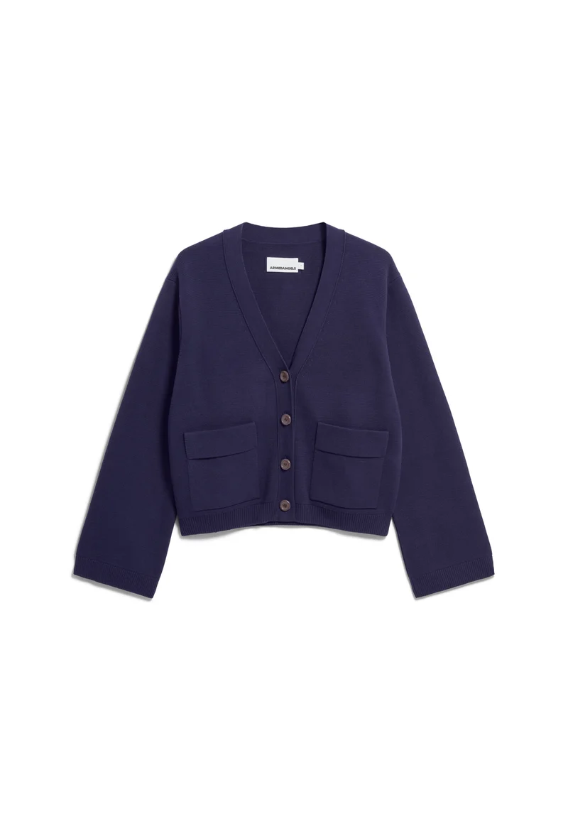 ARMEDANGELS Compact Knit Cardigan tinted navy