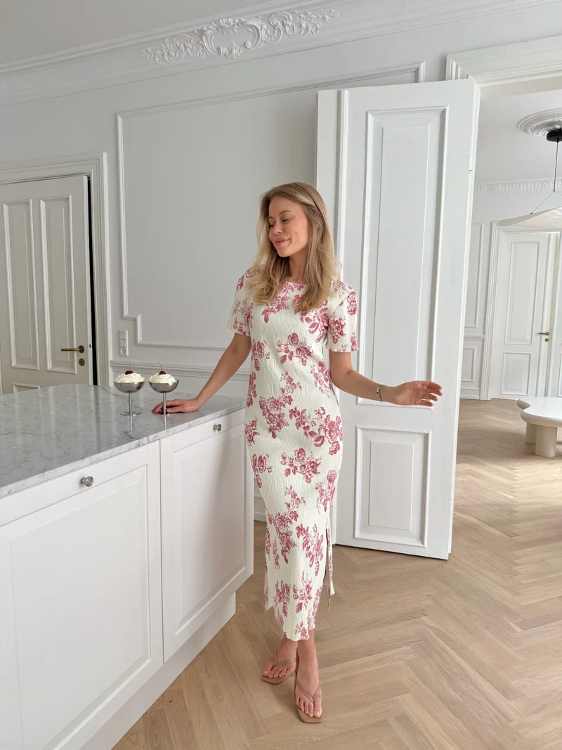 BYIC x Molly&My - Odaic Ss Dress A23834 - Vintage Rose