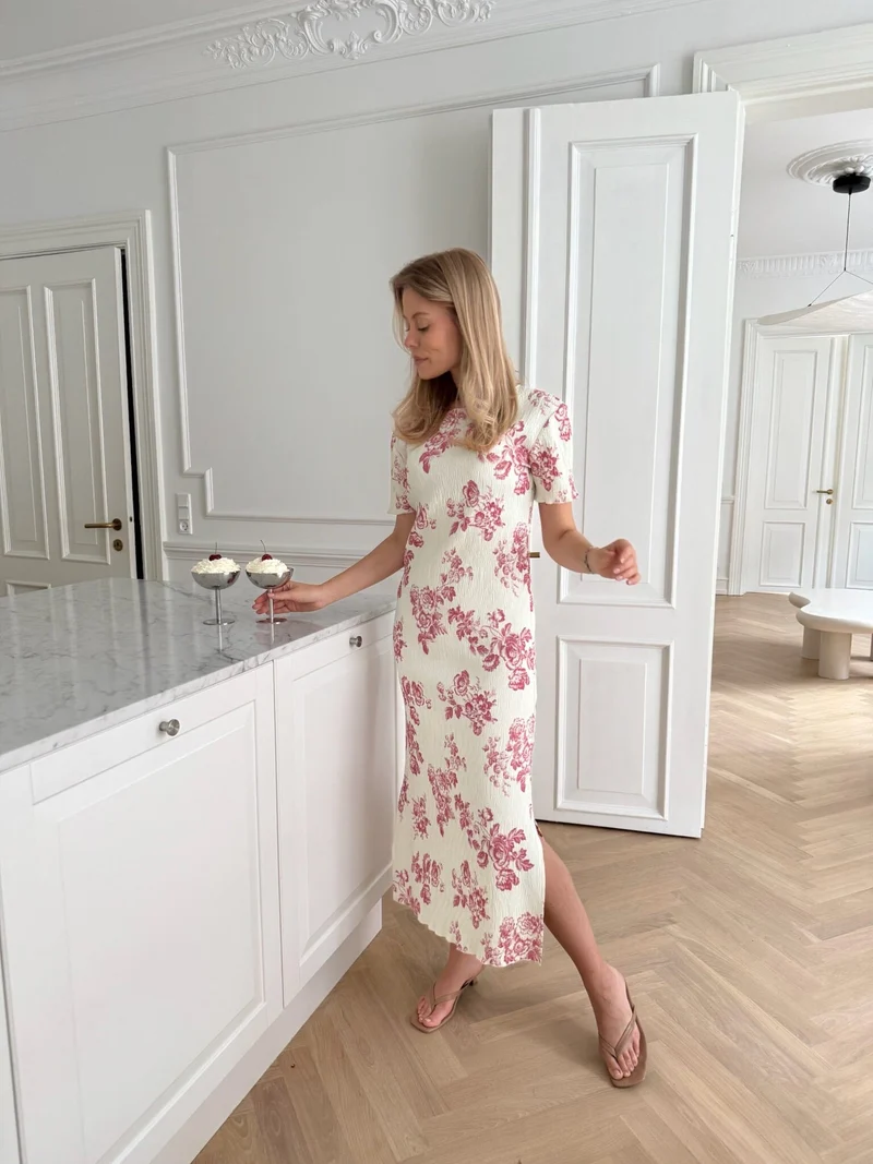 BYIC x Molly&My - Odaic Ss Dress A23834 - Vintage Rose