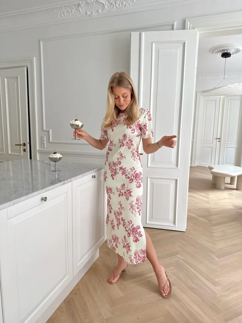 BYIC x Molly&My - Odaic Ss Dress A23834 - Vintage Rose