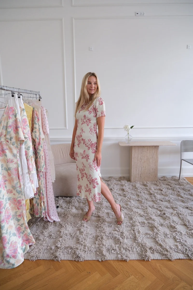 BYIC x Molly&My - Odaic Ss Dress A23834 - Vintage Rose