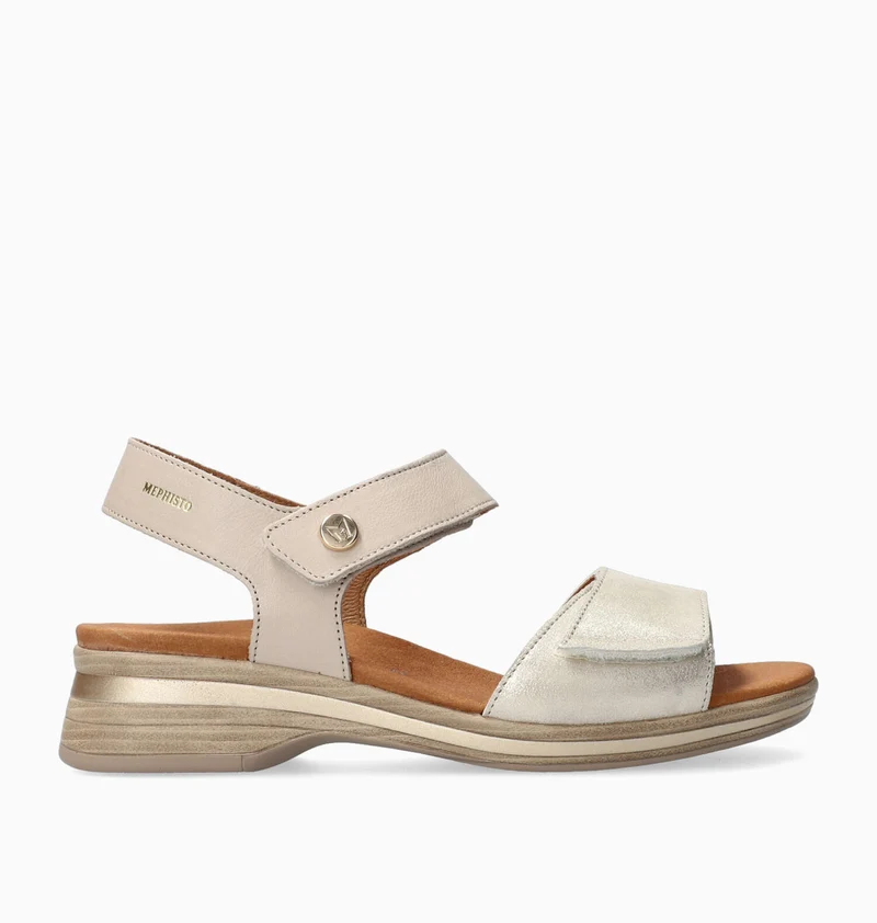 Sandales FLORENTINA beiges