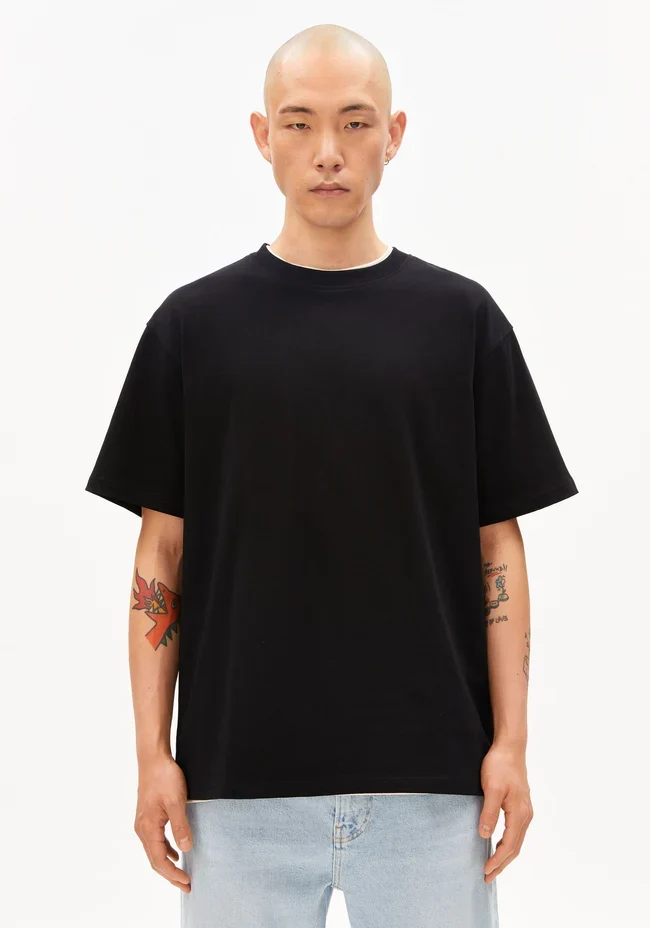 ARMEDANGELS Maarkos Heavy Weight T-Shirt black