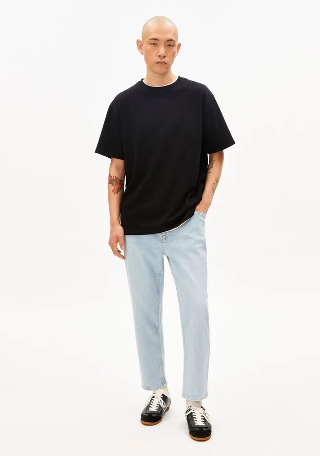 ARMEDANGELS Maarkos Heavy Weight T-Shirt black