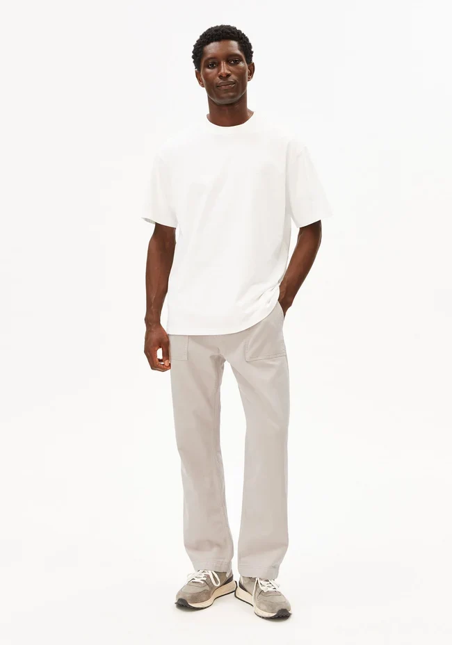 ARMEDANGELS Maarkos Heavy Weight T-Shirt white