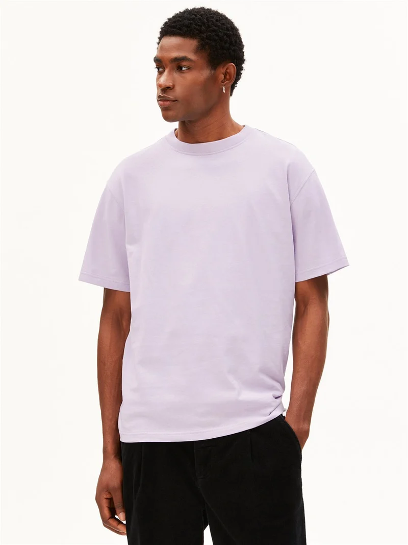 ARMEDANGELS Maarkos Heavy Weight T-Shirt moonlit lilac