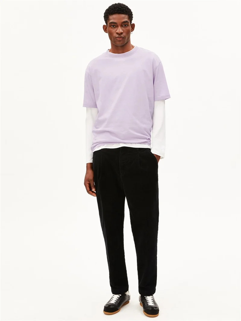 ARMEDANGELS Maarkos Heavy Weight T-Shirt moonlit lilac