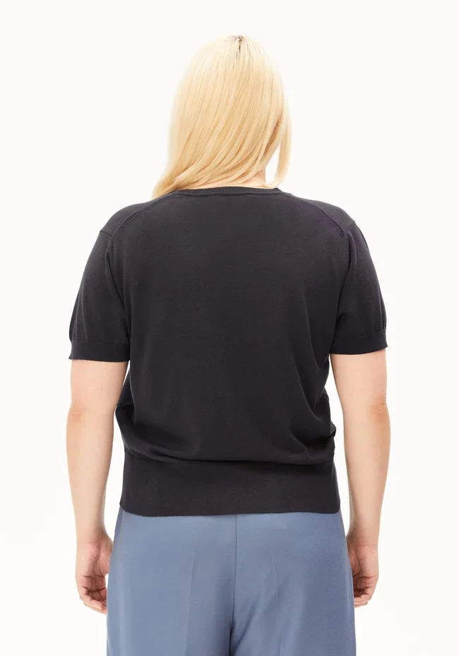 ARMEDANGELS Fine S Sl Knit Sweater dark steel
