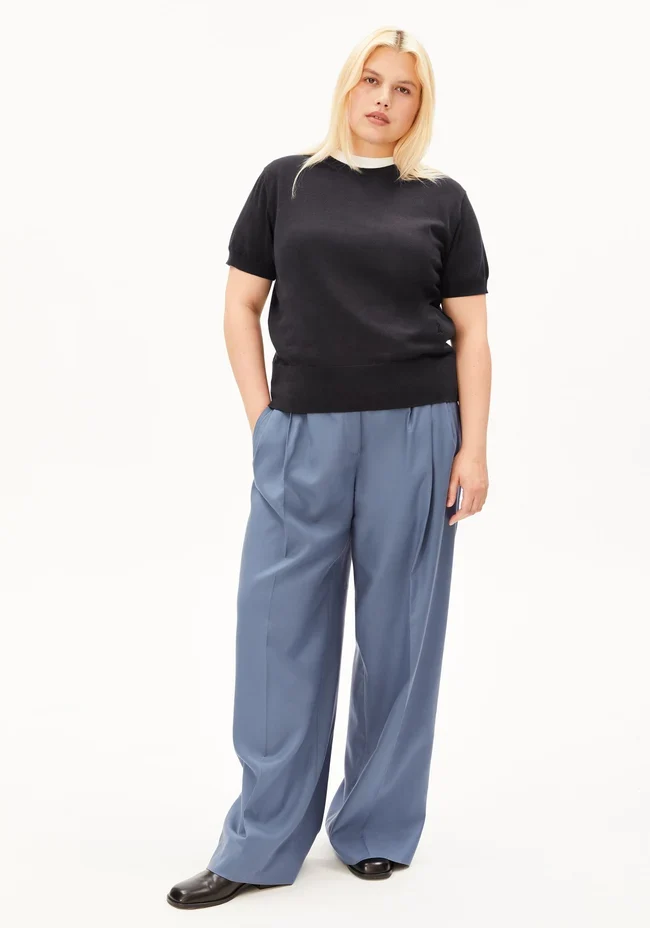 ARMEDANGELS Fine S Sl Knit Sweater dark steel
