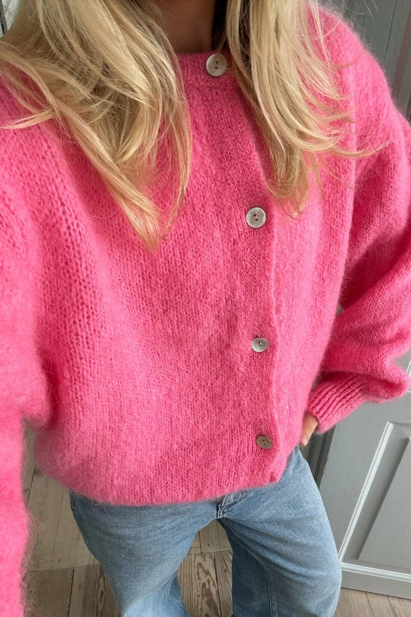 BYIC - Idaic Cardigan - pink Pink