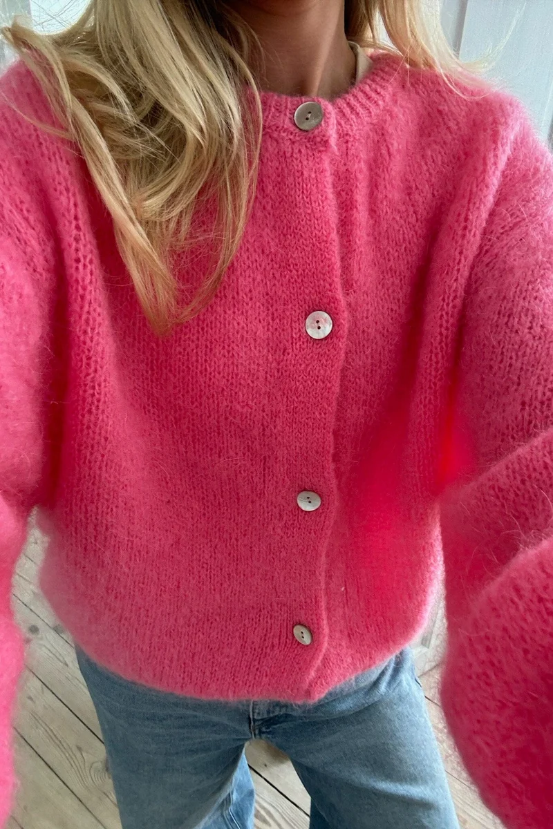 BYIC - Idaic Cardigan - pink Pink
