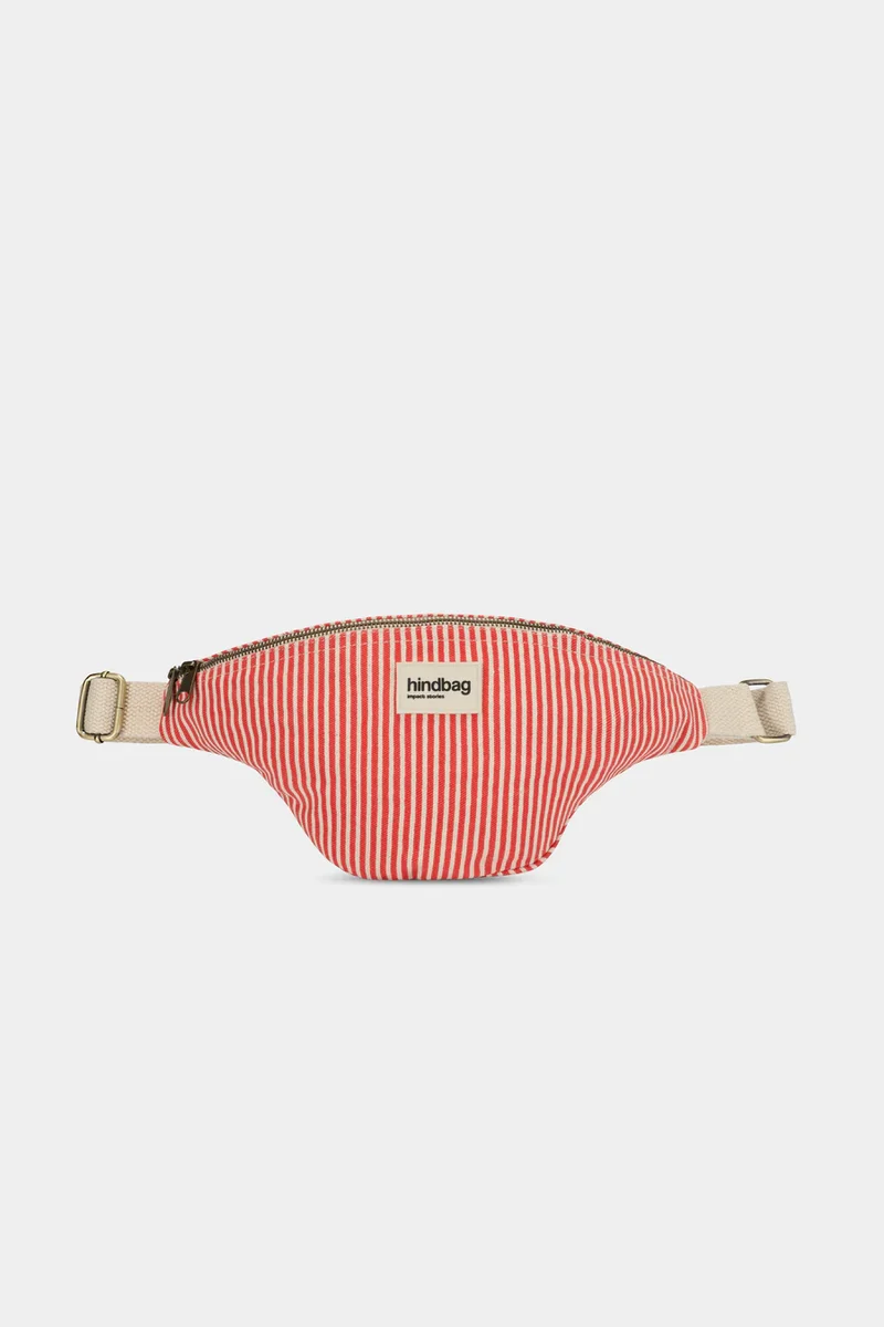 HINDBAG Olivia Streifen rot