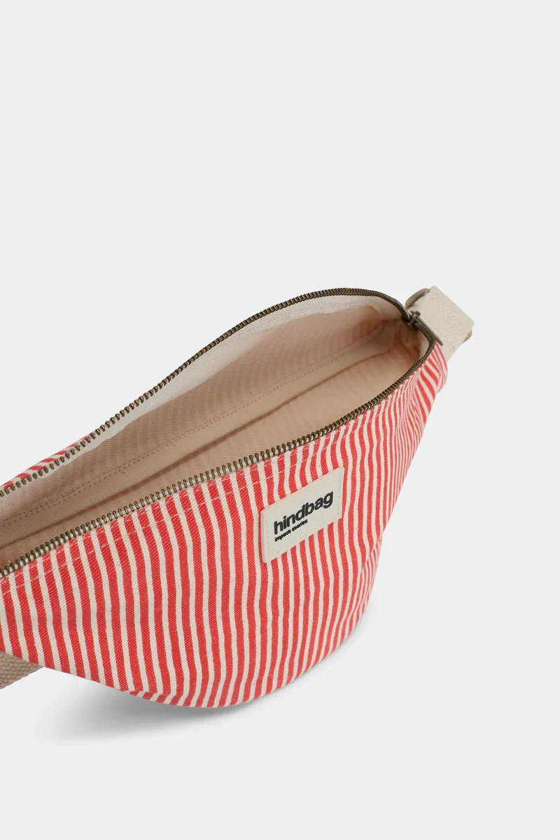 HINDBAG Olivia Streifen rot