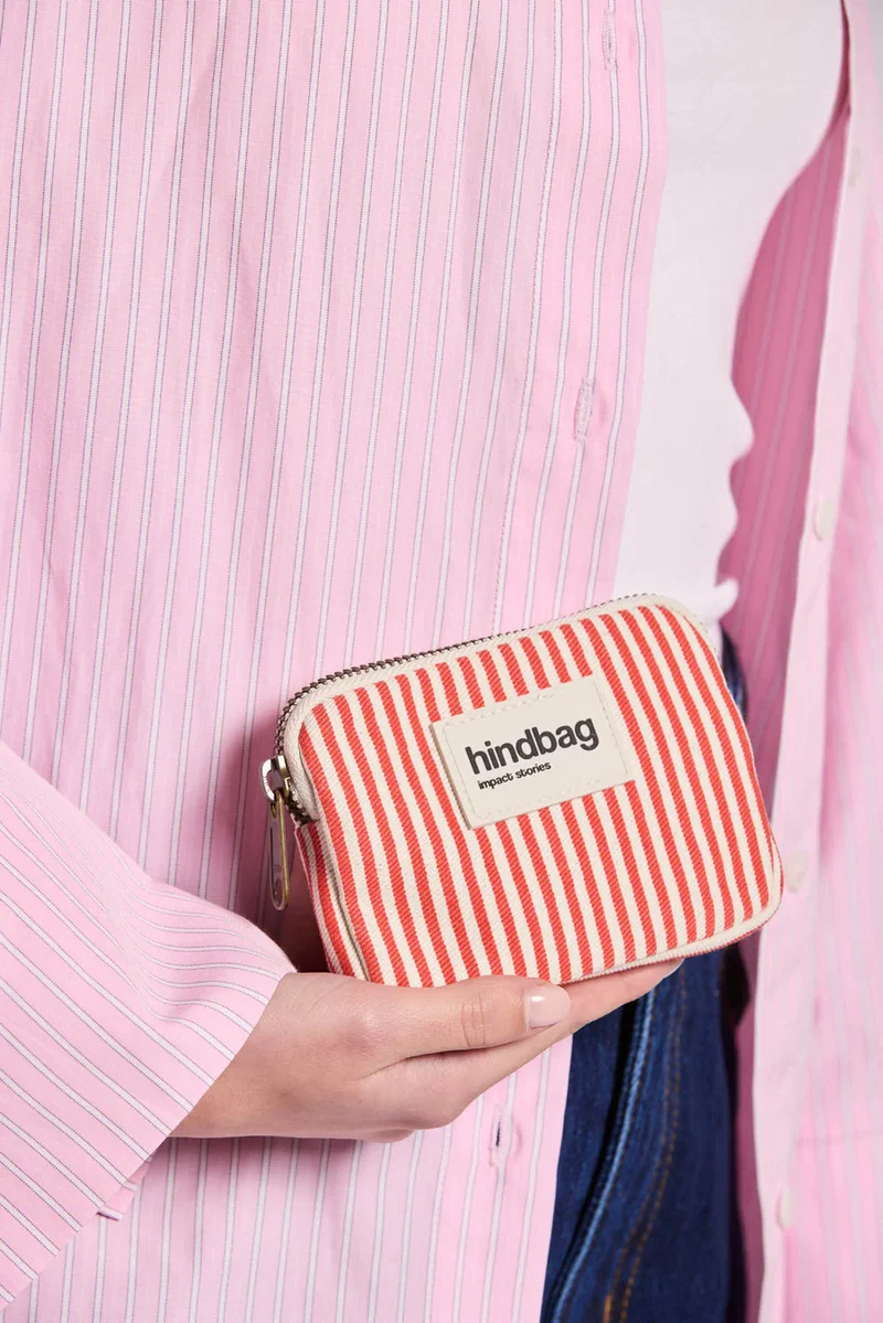 HINDBAG Lili Streifen rot